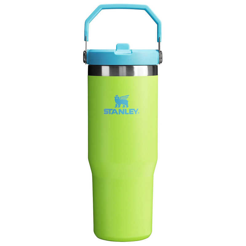 Stanley The IceFlow Flip Straw Tumbler 30oz Bright Lime image number 0